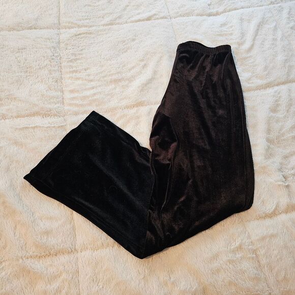 Notations Women's Elastic Palazzo Pull-On Black Pants Size Small - Picture 3 of 4